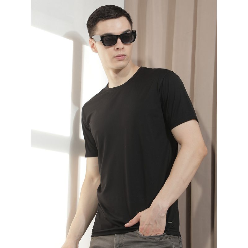 CRIMSOUNE CLUB Men's Black T-Shirt (S)