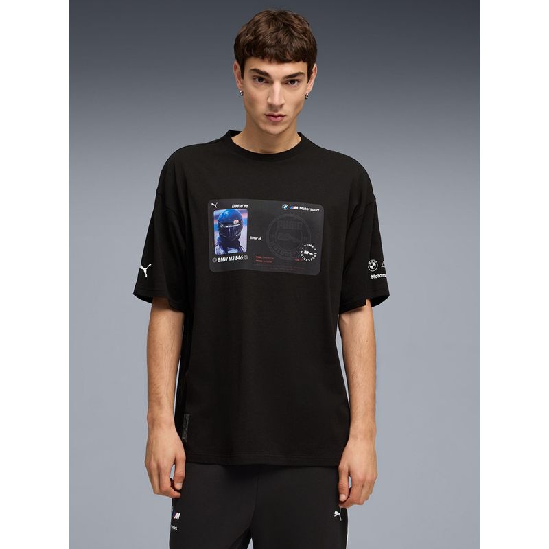 Puma BMW M Motorsport Lifestyle Mens Graphic Long Sleeve T-Shirt (M)