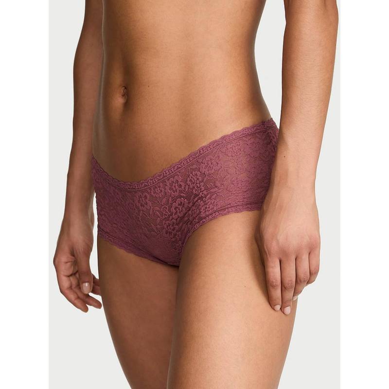Victoria's Secret Pink The Lacie Lace Low Rise Boyshort (XS)