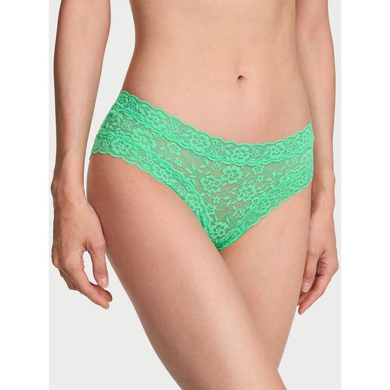 Victoria's Secret The Lacie Lace Strappy Back Cheeky Panty (XL)