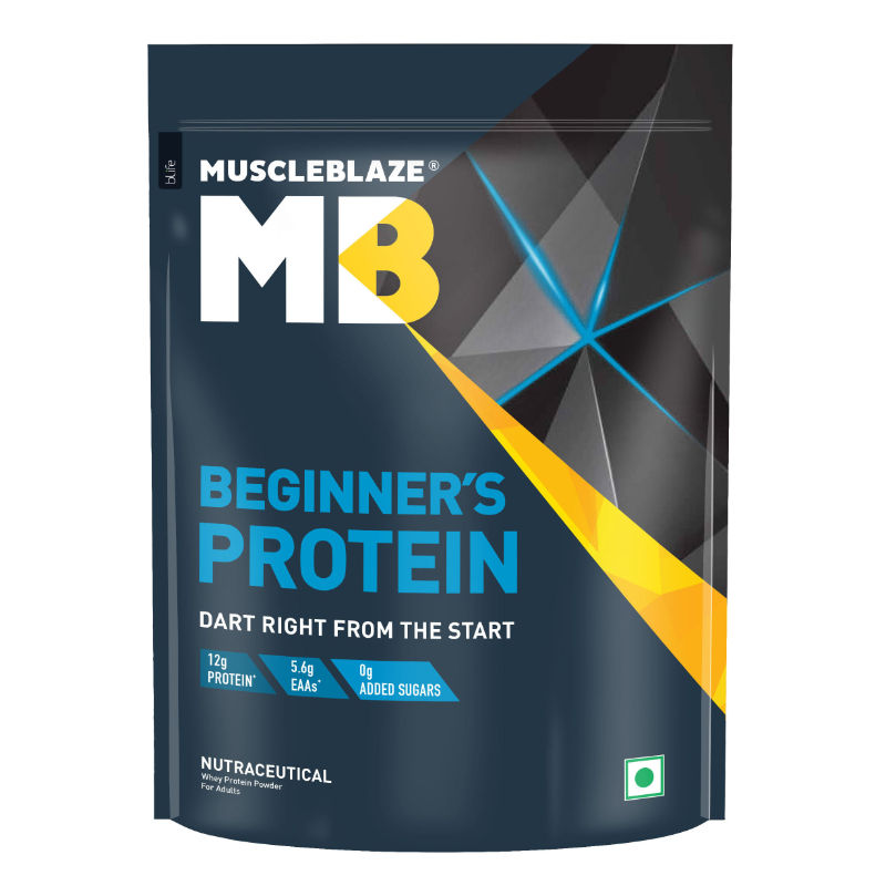 MuscleBlaze Beginner's Whey Protein Supplement - Chocolate