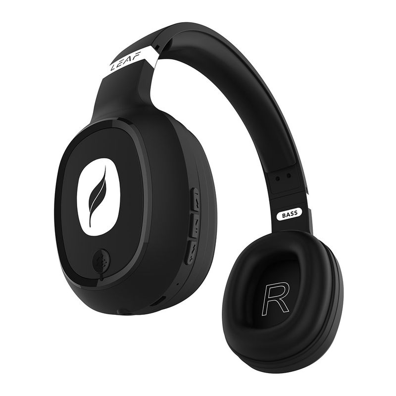 Buy Leaf Bass Wireless Bluetooth Headphones with Hi Fi Mic 10 Hours Battery Life Over Ear Headphones Online