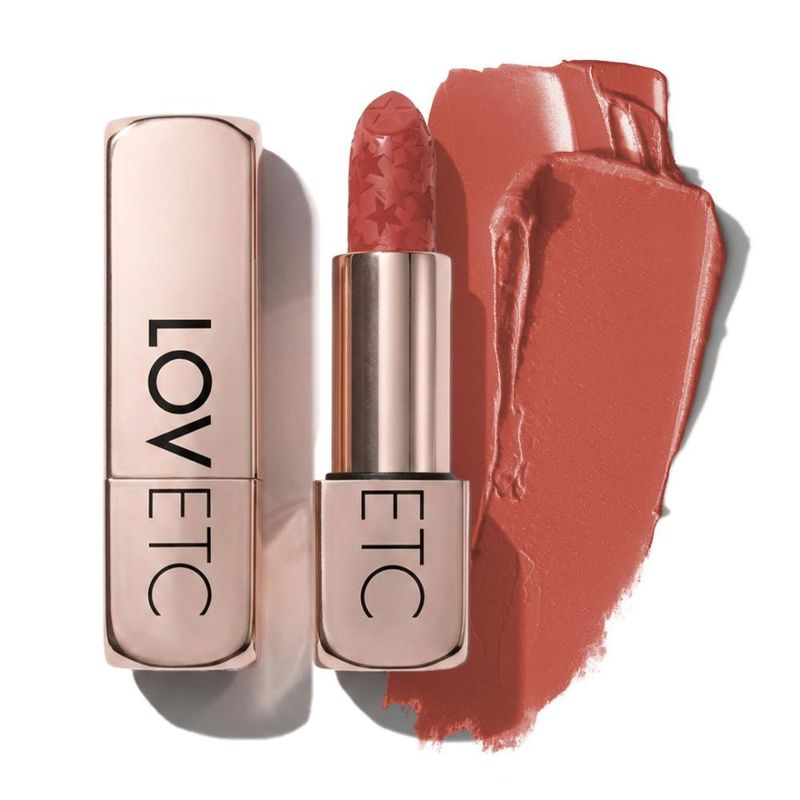 LOVETC Moisture Shine Lipstick, High Gloss, Ultra-Creamy & Non-Sticky - Pretty Please