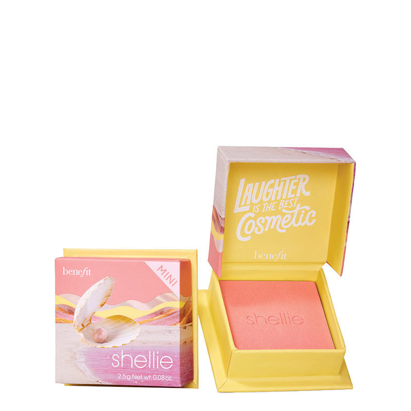Benefit Cosmetics Shellie Warm-Seashell Pink Blush Mini