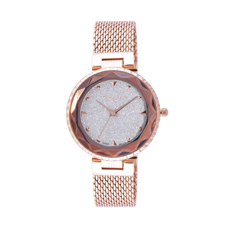 Buy Giordano Silver Dial Analog Wrist Watch for Women GD2106 Online