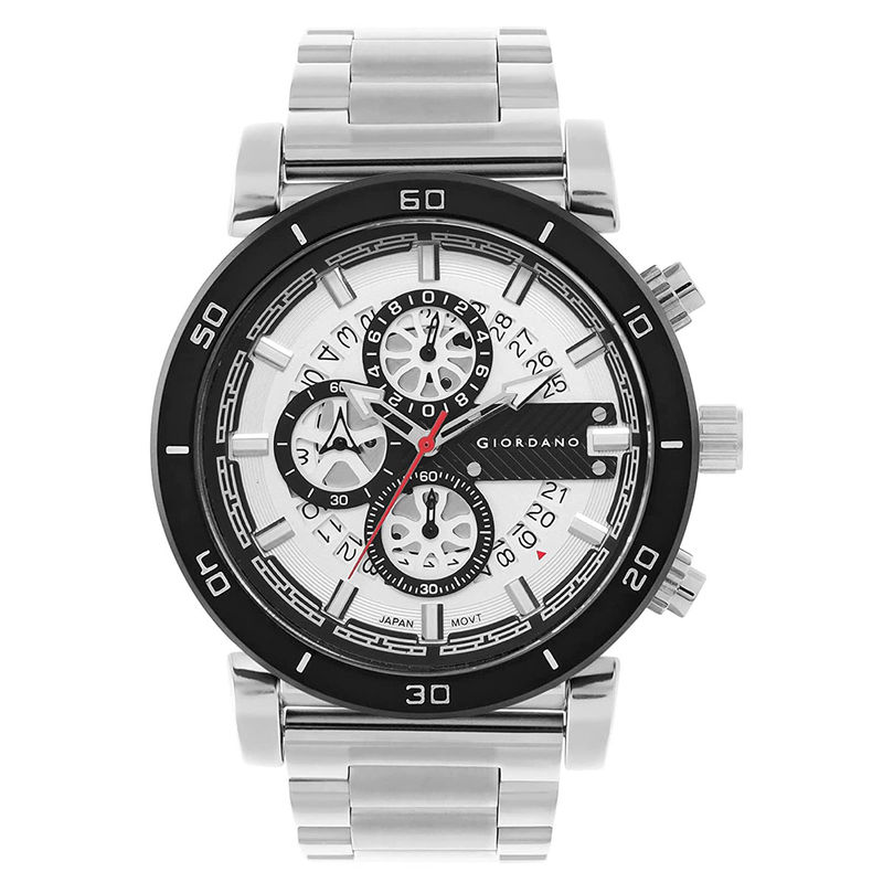 Giordano White Dial Analog Wrist Watch for Men - GD-50013: Buy Giordano ...
