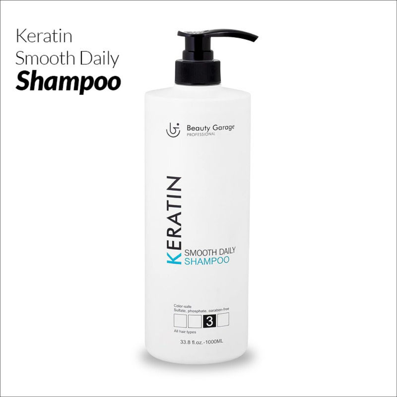 Beauty Garage Keratin Smooth Daily Shampoo