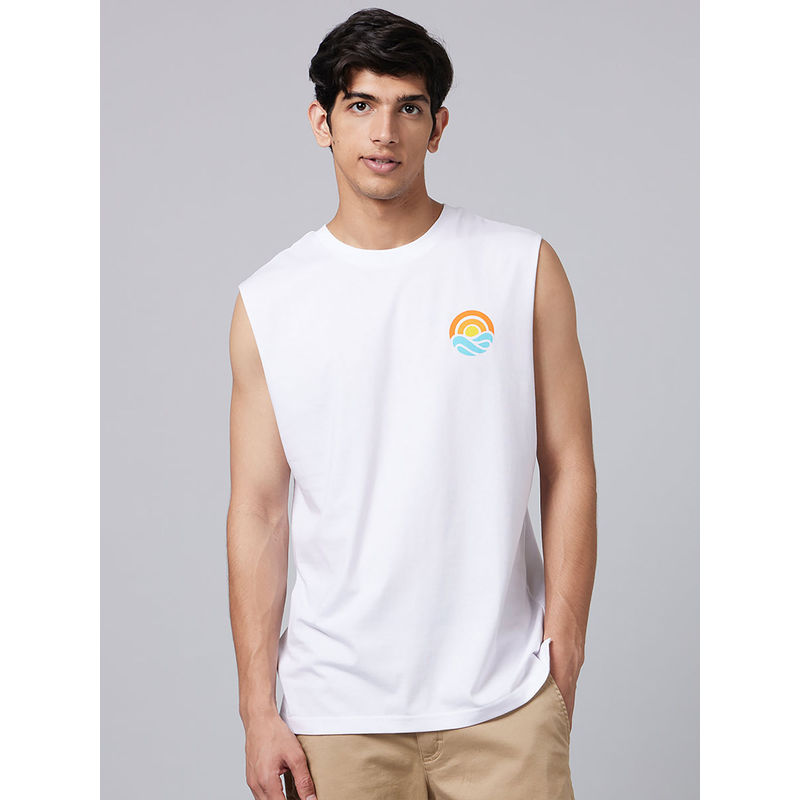 Smugglerz Inc. Summer Vibes Men Sleeveless T-Shirt (XL)