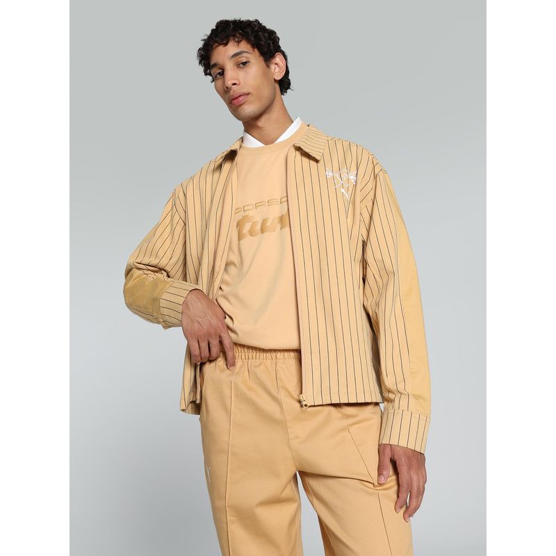 Puma Pl Lifestyle Men's Brown Shacket (S)