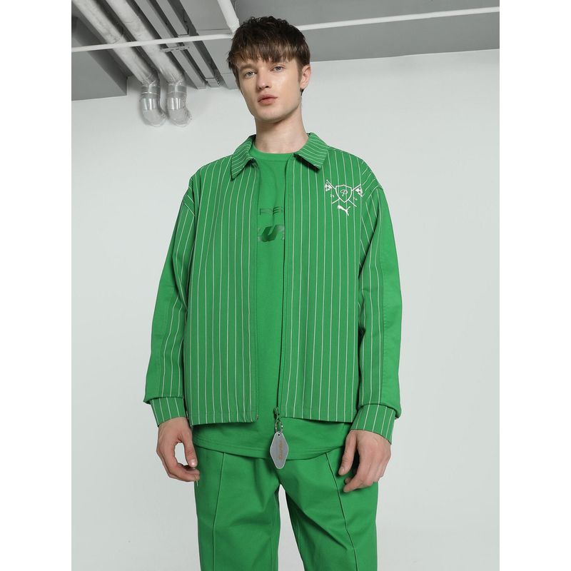 Puma Pl Lifestyle Men's Green Shacket (XL)