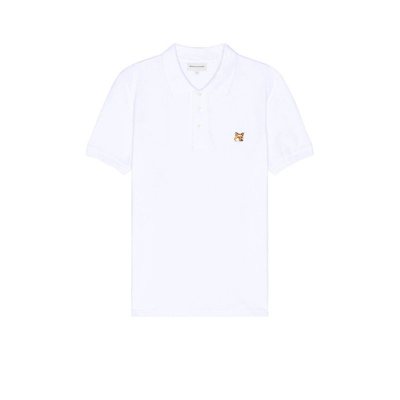 Maison Kitsune Fox Head Patch Regular Polo (M)