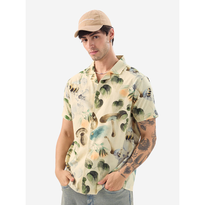 The Souled Store Originals Woodland Summer Shirt (2XL)