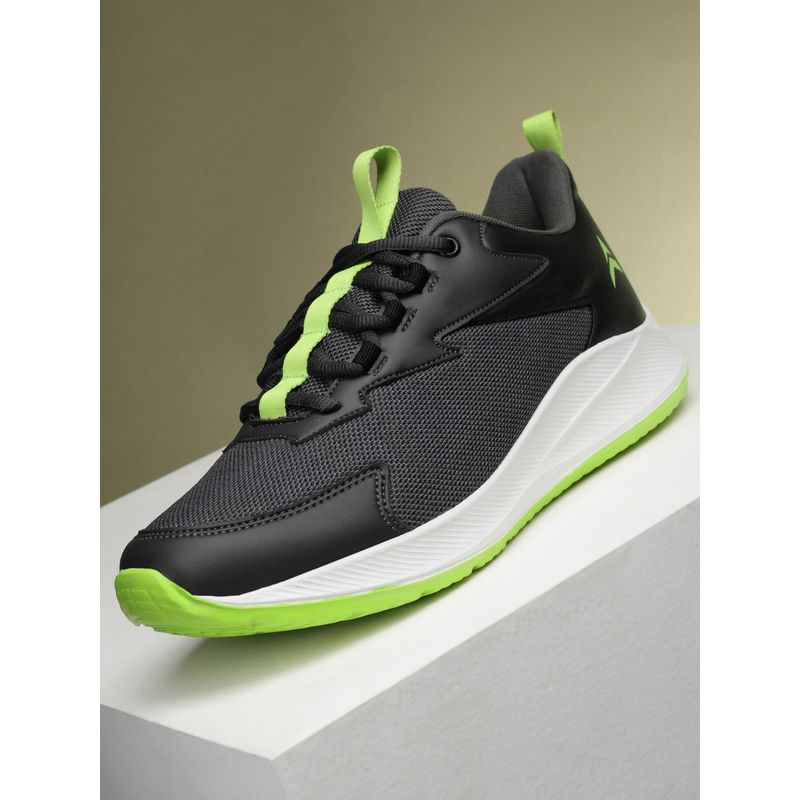 AVANT Mens Axion Walking Shoes - Black & Grey (UK 8)