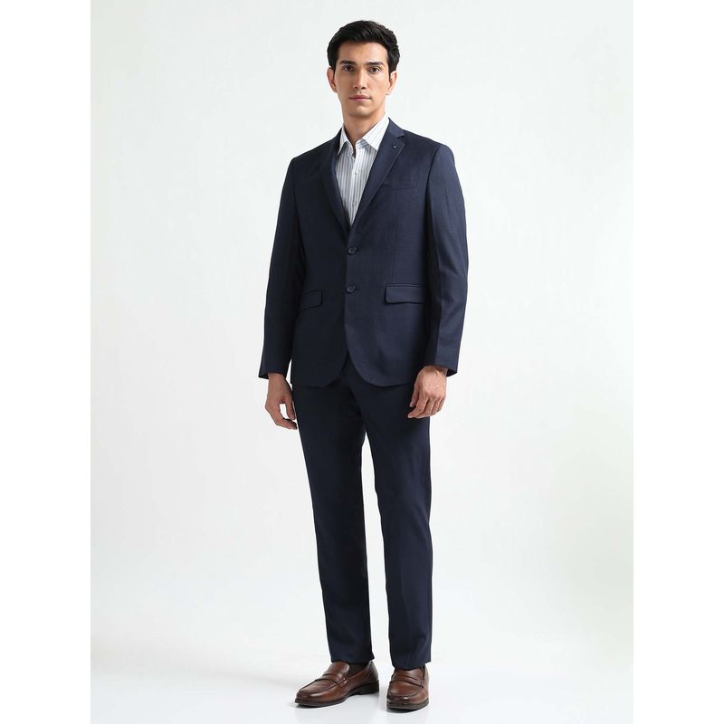 Arrow Blue Tailored Fit Three Piece Suit (42)