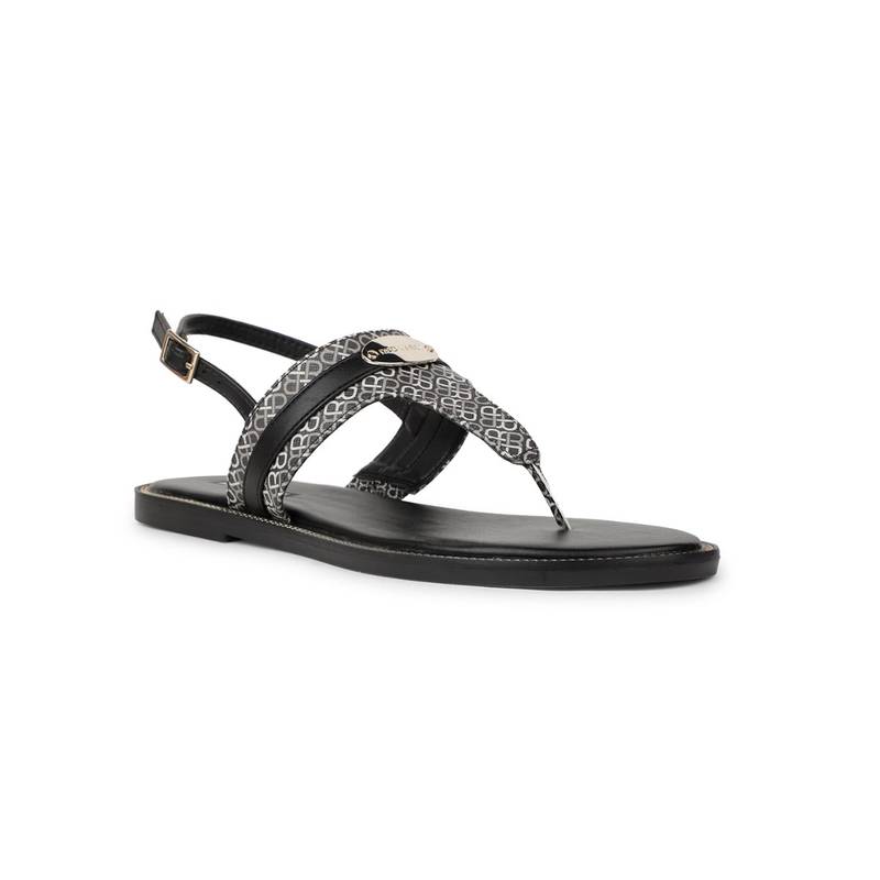 Bata Black Women Flat Sandals (UK 3)
