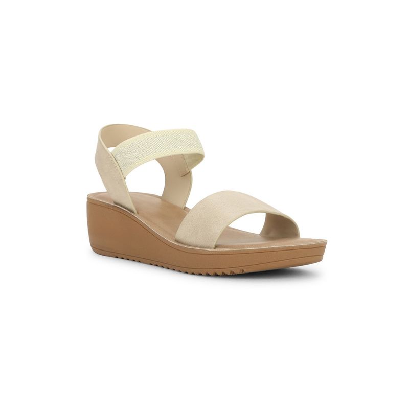 Bata White Women Sandals (UK 4)