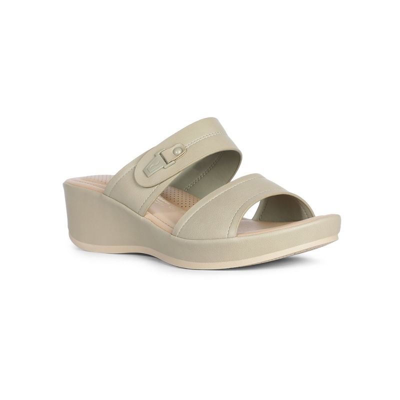 Bata Olive Women Stylish Sandals (UK 6)