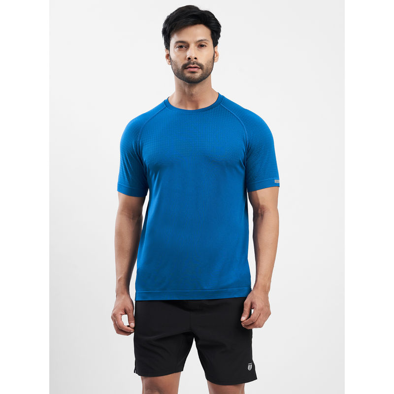 Tego Royal Blue Summit Seamless T-Shirt (L)