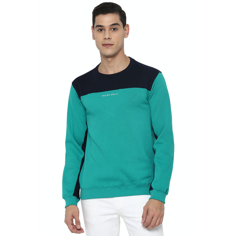 Allen Solly Blue Sweatshirt (M)