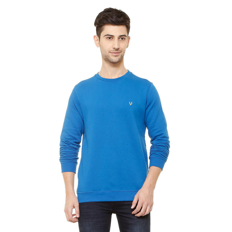Allen Solly Blue Sweatshirt (XL)