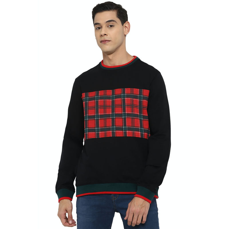 Allen Solly Black Sweatshirt (L)