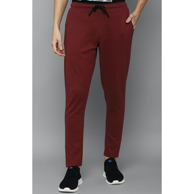 Allen Solly Maroon Track Pants (S)