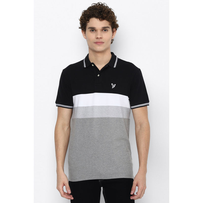 American Eagle Men Multicolored Super Soft Pique Polo T-Shirt (XS)