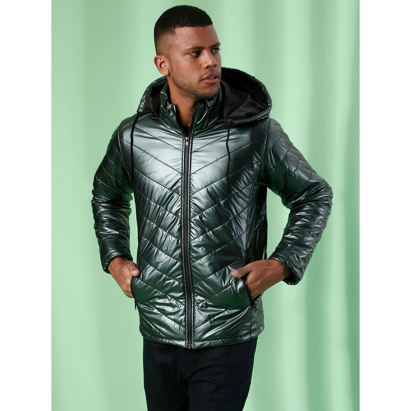 Campus Sutra Men Stylish Solid Winter Casual Jackets (L)