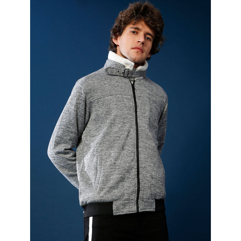 Campus Sutra Men Stylish Solid Winter Casual Jackets (L)