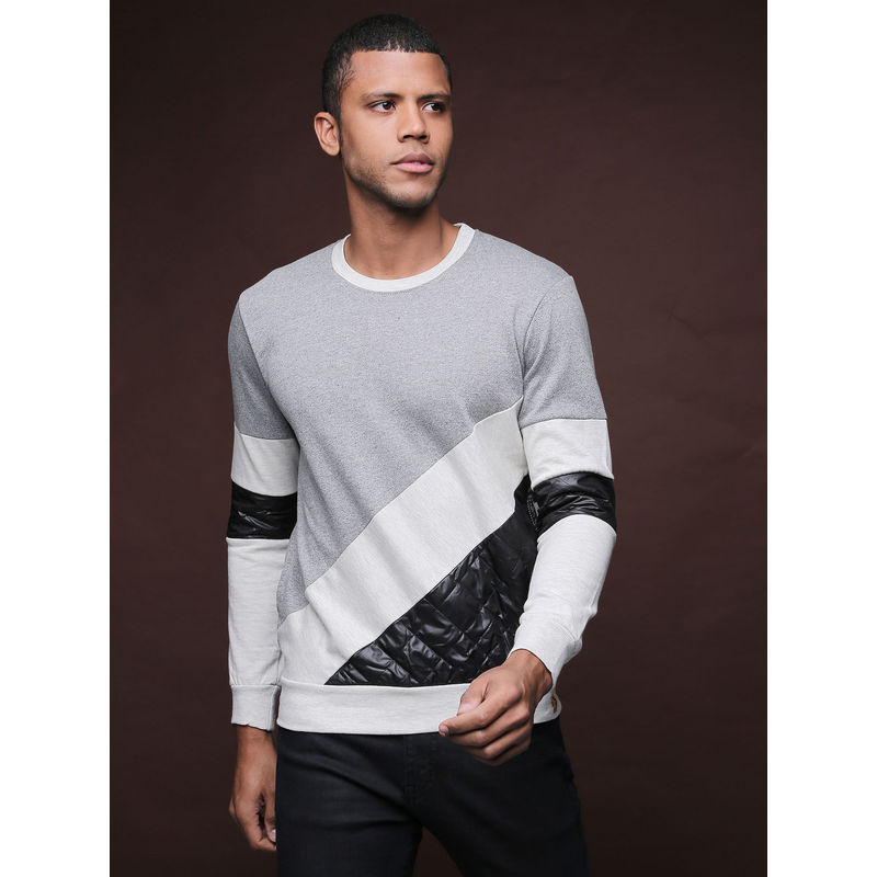 Campus Sutra Men Full Sleeve Stylish Casual Sweatshirts (S)