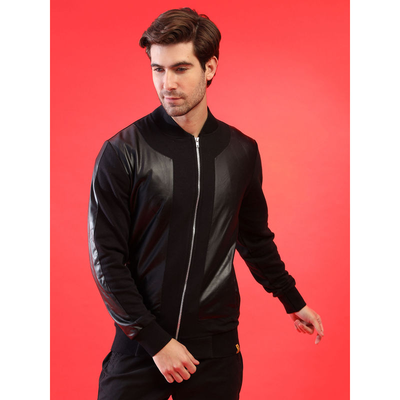 CAHOOT Men Full Sleeve Stylish Windcheater Casual Jacket (L)
