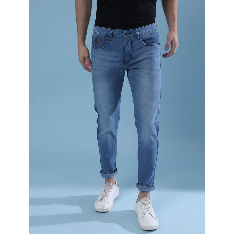 Campus Sutra Men Solid Stylish Casual Denim Jeans (34)