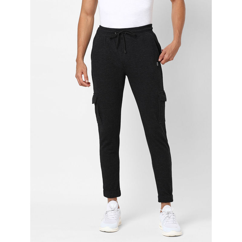 Campus Sutra Men Solid Stylish Side Pocket Evening and Active Trackpant (XL)