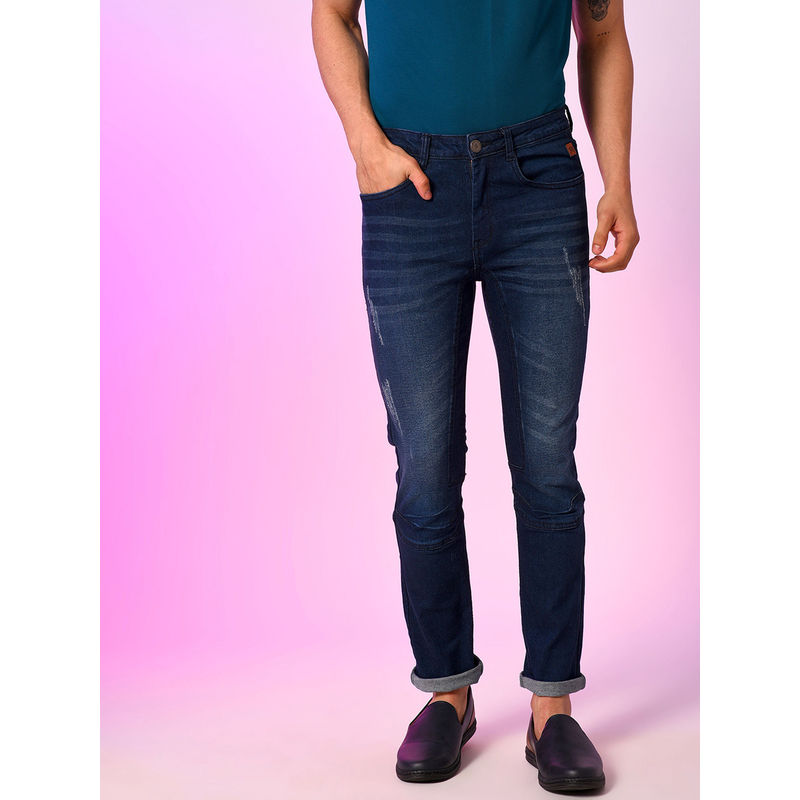 Campus Sutra Men Solid Stylish Casual Denim Jeans (36)
