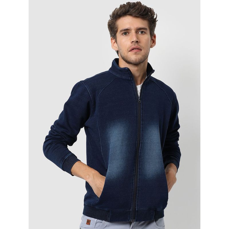 Campus Sutra Men Solid Stylish Casual Denim Jacket (XL)