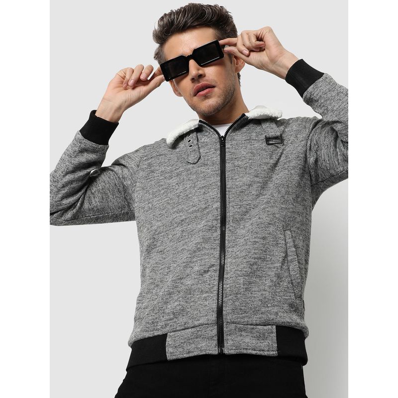 Campus Sutra Men Stylish Solid Winter Casual Jackets (S)