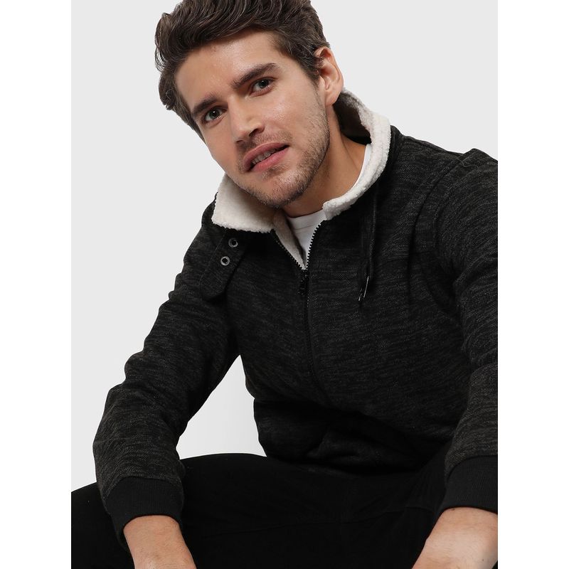 Campus Sutra Men Stylish Solid Winter Casual Jackets (L)