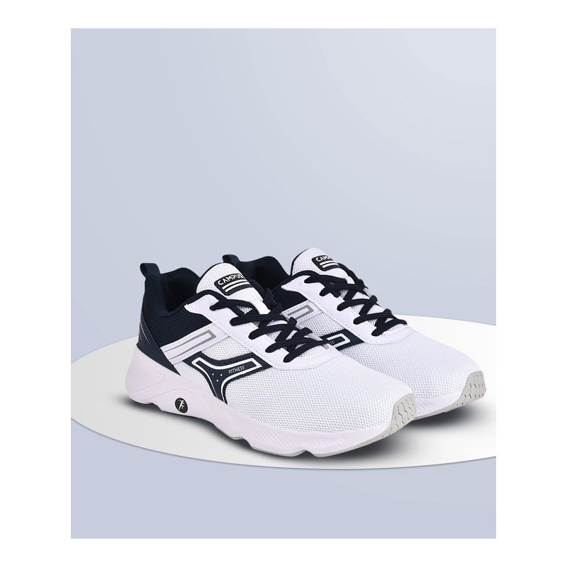 Campus Hurricane White Running Shoes (UK 7)