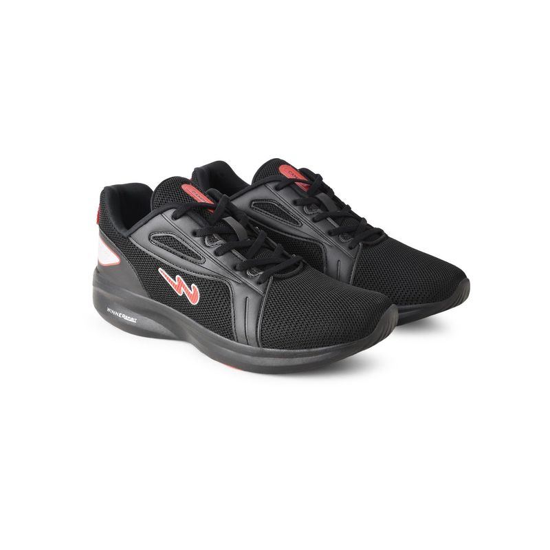 Campus Magnite Black Running Shoes (UK 6)