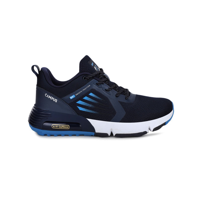 Campus Tormentor Navy Running Shoes (UK 8)