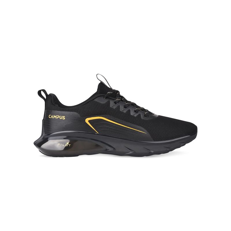 Campus DREAMPLEX Black Running Shoes (UK 9)