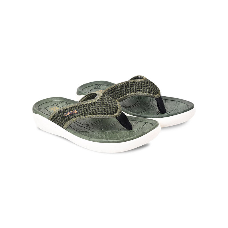 Campus Green SL-406 Flip Flops (UK 7)