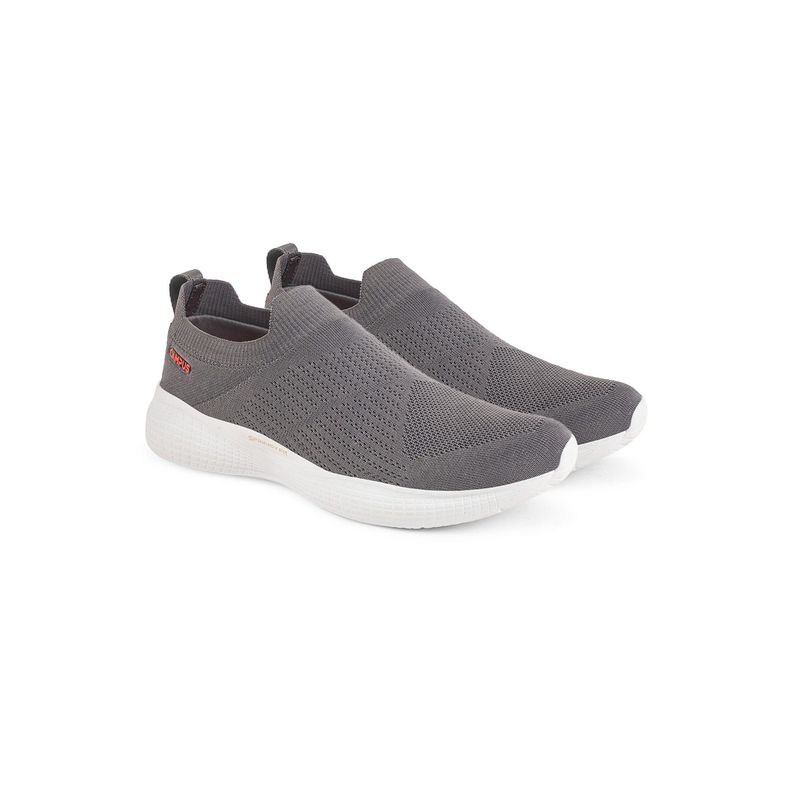 Campus Men's BOOMER (N) Grey Slip Ons (UK 8)