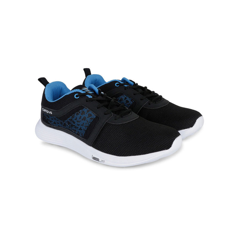 Campus Men's IGNITE PRO Black Running Shoes (UK 8)