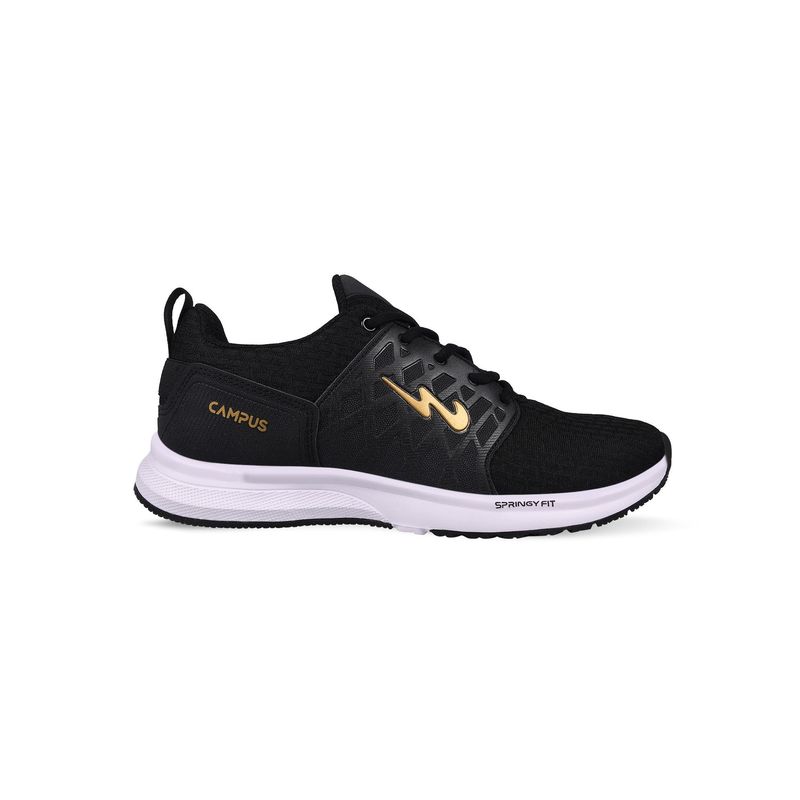 Campus RODEO PRO Black Men's Running Shoes (UK 6)