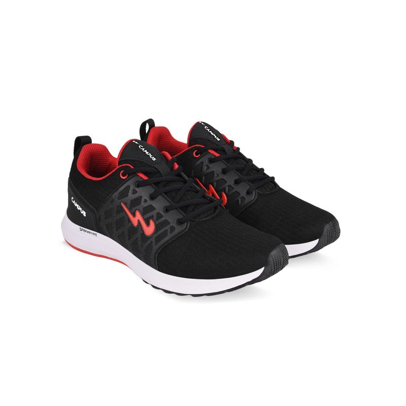 Campus RODEO PRO Black Men's Running Shoes (UK 8)