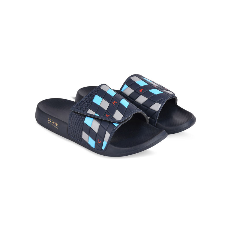 Campus Sl-425 Blue Mens Sliders (UK 8)