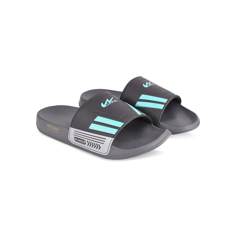 Campus Sl-428 Grey Mens Sliders (UK 9)