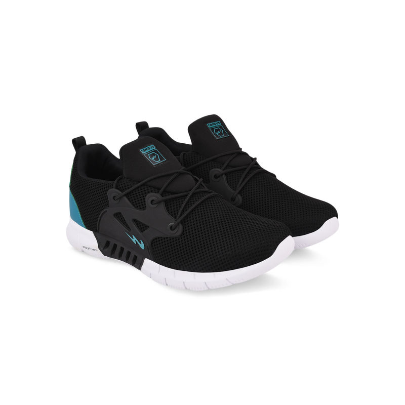 Campus Sphere Black Men Running Shoes (UK 8)
