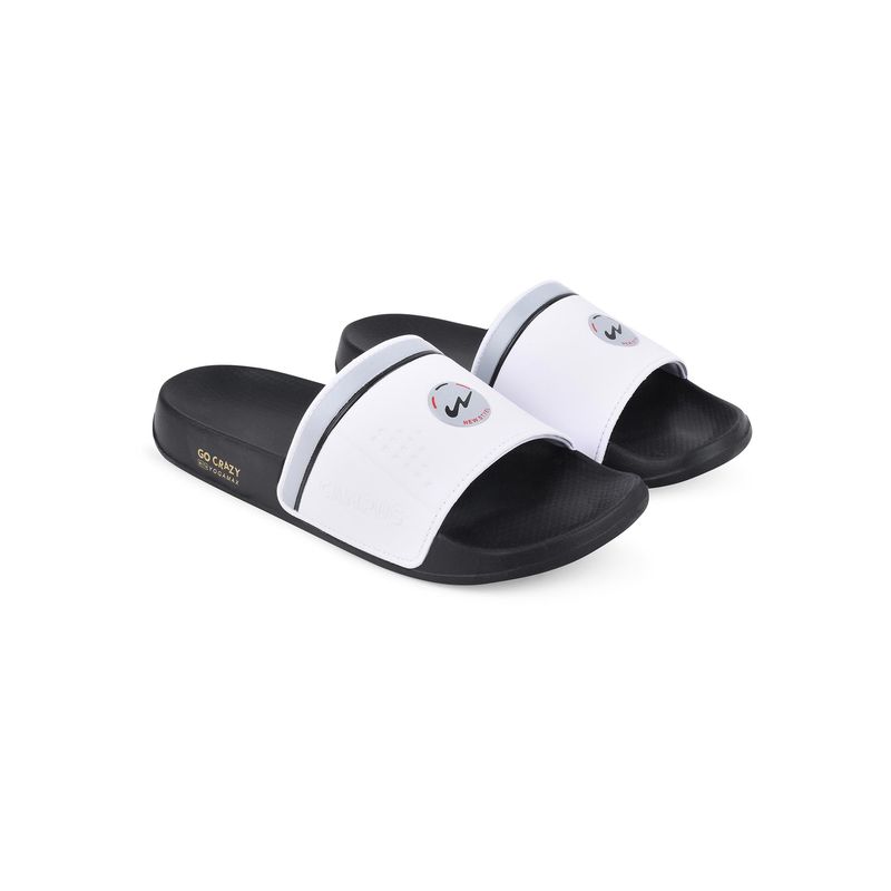 Campus Sl-431 Men's White Slider (UK 8)